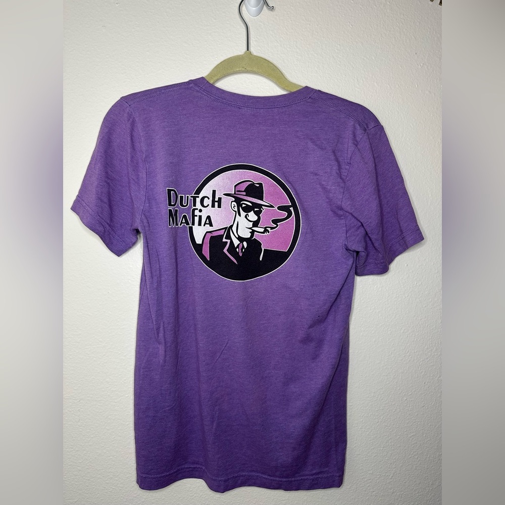 Dutch Bros Old School Purple T-Shirt